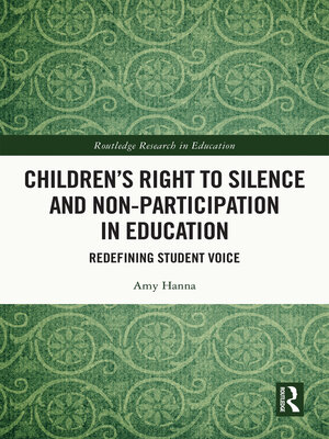 cover image of Children's Right to Silence and Non-Participation in Education